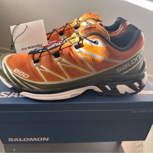 Salomon XT-6 ADV x And Wander ‘Golden Oak’/‘Camel’ M8/W9 Golden Oak/Olive/Black